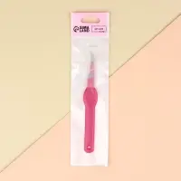 Нож для распарывания швов, с чехлом, 13,5 см, лезвие 1,5 см, цвет фиолетовый