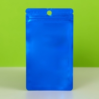 Пакет Зип-лок с окном, с еврослотом, синий, 7,5 х 13 см набор 20шт 10460413 Пакет Зип-лок с окном, с еврослотом, синий, 7,5 х 13 см набор 20шт 10460413