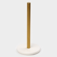 Держатель для бумажных полотенец "Marble" цвет белый, мрамор Держатель для бумажных полотенец "Marble" цвет белый, мрамор