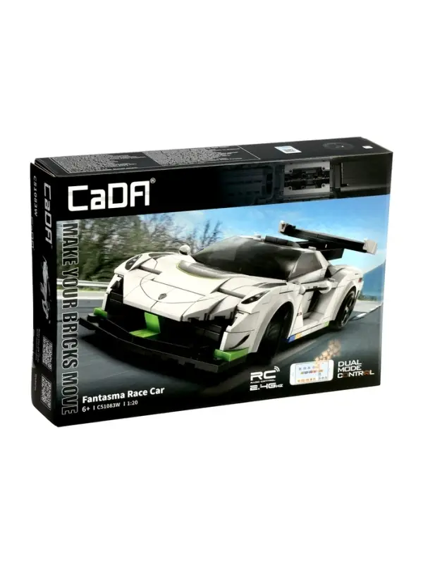 Конструктор радиоуправляемый "Спорткар", 322 детали, 2 варианта управления