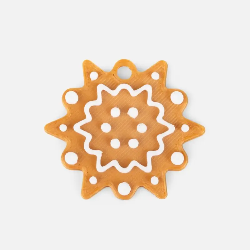 Мини-подвеска &laquo;Пряник&raquo;, снежинка