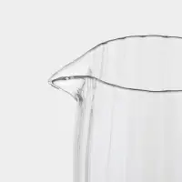 Кувшин "Эко.Дольки" 1500 мл, 9&times;14&times;28 см, с бамбуковой крышкой