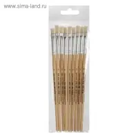 Кисть щетина № 3, плоская