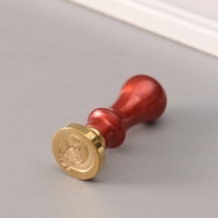 Сургучный набор "Сова на луне" печать, ручка, сургуч 12,5х10х3,6 см