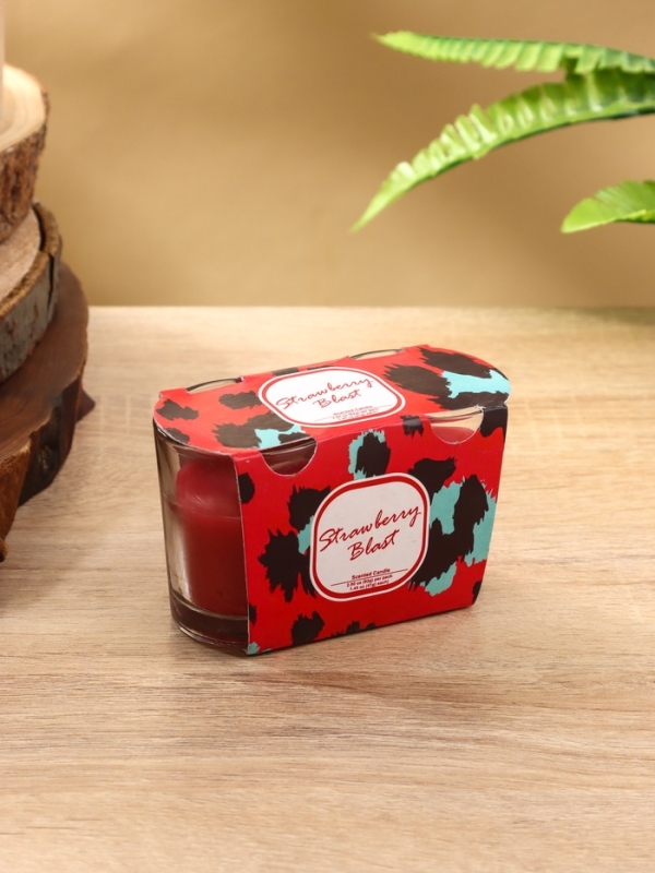 Набор свечей "BALLY BAND" 60 гр, клубничный взрыв