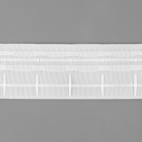 Шторная лента 60мм×50±1м фиксированная сборка матовая 2 шнура Шторная лента 60мм×50±1м фиксированная сборка матовая 2 шнура