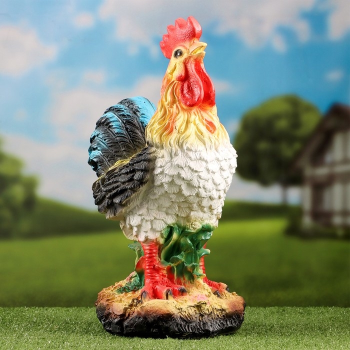 Садовая фигура "Петух" 46х26см