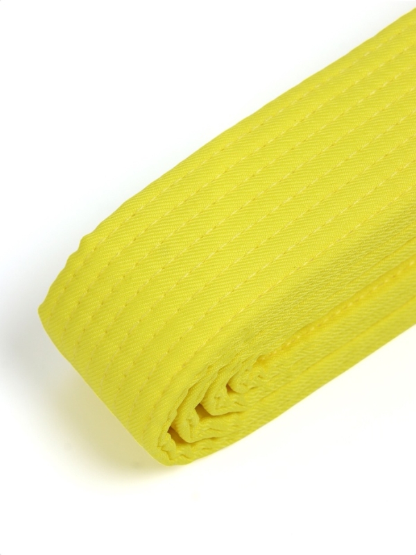 Пояс для единоборств Fight Empire 2,6 м, EXPERT, желтый