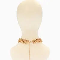 Колье-чокер "Кальчуга", цвет золото