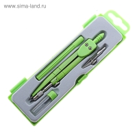 Набор чертёжный Calligrata, 4 предмета (циркуль, грифель, удлинитель, рейсфедер), в пластиковом пенале