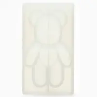 Набор для создания брелока из эпоксидной смолы "Мишка" с поталью