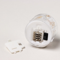 Свеча светодиодная с бабочками, мод. СВ-22 &laquo;Бабочки&raquo;, 5 х 3,8 см.