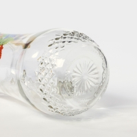 Кувшин стеклянный с крышкой, 1,2 л, рисунок МИКС