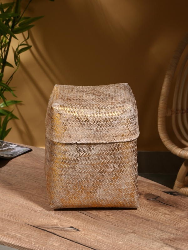 Корзинка плетеная "Аварис" 24х24х28 см