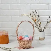 Подарочный пакет с жестким дном №2 "Рисунок", МИКС