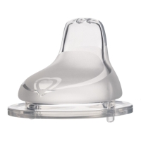 Соска для поильника M&B, мягкий носик, от 9 мес., антиколиковая, широкое горло &Oslash;50 мм., быстрый поток