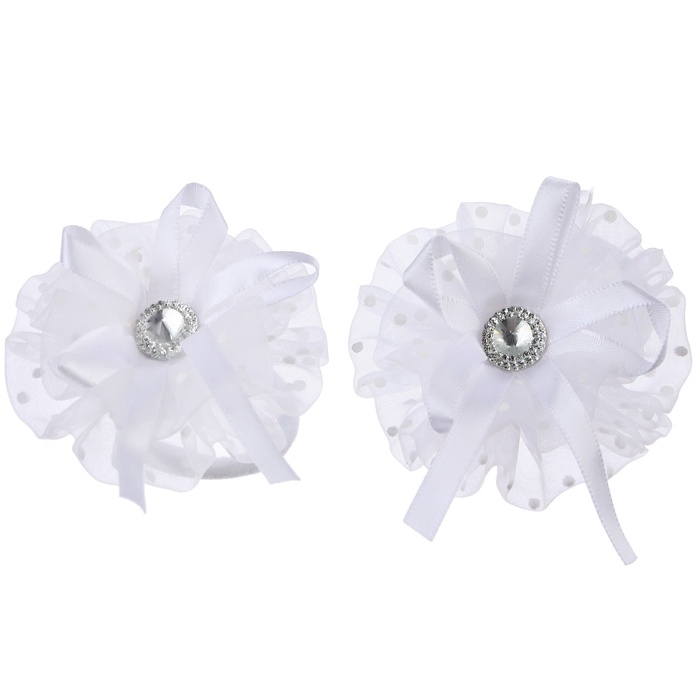 Бант для волос, 2 штуки 7.5 см