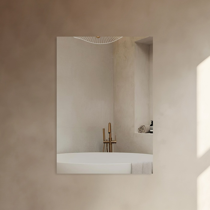 Зеркало с фацетом 5 мм, 60 х 80 см, Evoform