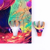 Фигурный пазл «Гимнастика», в деревянной коробке, 90 деталей Фигурный пазл «Гимнастика», в деревянной коробке, 90 деталей