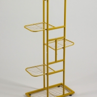 Подставка для цветов Greengo, 5 полок, 44 &times; 22 &times; 95 см, напольная, металл, цвет золотой