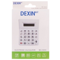 Калькулятор настольный 08-разрядный, зеленый