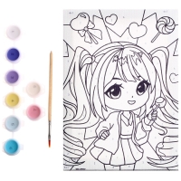 Картина по номерам для детей &laquo;Сладкое настроение&raquo;, 21 х 15 см