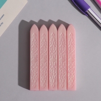 Сургуч для печати стержень "Розовый жемчуг" перламутр 1,1х1,1х9 см Сургуч для печати стержень "Розовый жемчуг" перламутр 1,1х1,1х9 см