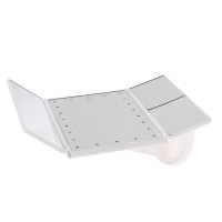 Зеркало Luazon KZ-07, подсветка, 30&times;18&times;7 см, 22 диода, 4хААА, (не в комплекте), белое