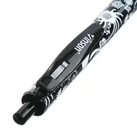 Ручка шариковая автоматическая 0.7 мм, Vinson, синяя масляная, резиновый держатель