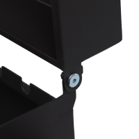 Мангал GrilMe, 35 х 115 х 83 см, сталь 2 мм, 2 полки, колёса