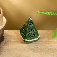 Подсвечник "Пирамидка" керамика, цв. МИКС, 8х8х12 см