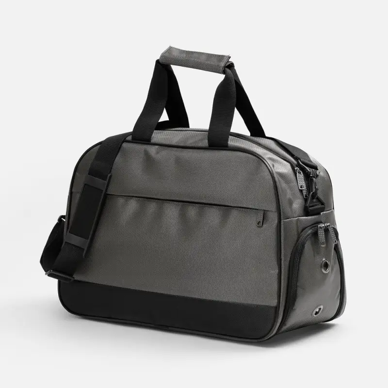 Спортивная сумка Atlantes, серая с черным