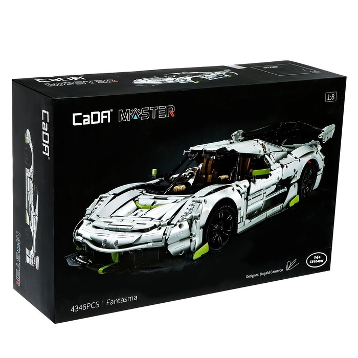 Конструктор Техно &laquo;Спорткар&raquo;, 4346 деталей, масштаб 1:8