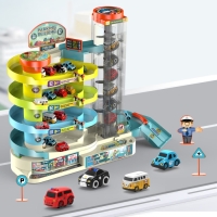 Парковка &laquo;Город&raquo;, 6 машинок, лифт, свет и звук