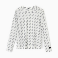 Лонгслив женский "MIST" цв. белый, р-р XS/S