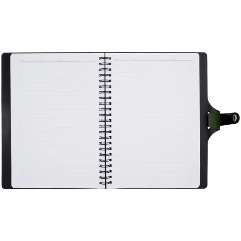 Ежедневник Strep Front на заказ, недатированный, зеленый