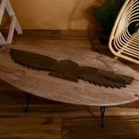 Панно "Парящая сова" албезия 100 см