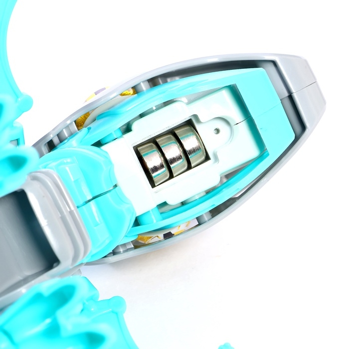 Электронный конструктор динозавр &laquo;Динобот&raquo;, со звуком и подсветкой, на батарейках, цвет МИКС