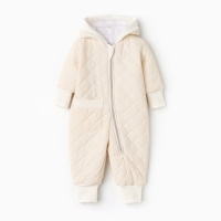 Комбинезон демисезонный Крошка Я, рост 104 см, молочный