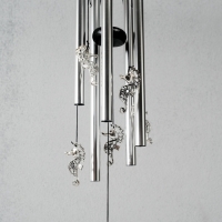 Музыка ветра металл "Морские коньки" 5 трубок 60 см Музыка ветра металл "Морские коньки" 5 трубок 60 см