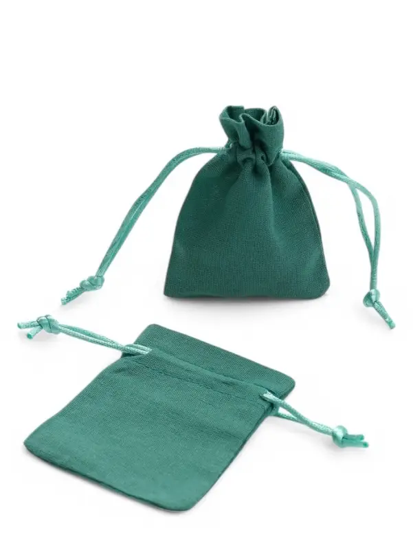 Мешочек подарочный &laquo;Хлопок&raquo;, 7&times;9 см, тиффани