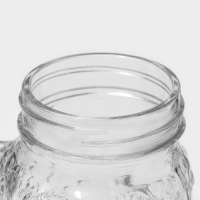 Кружка стеклянная с крышкой и трубочкой &laquo;Сова&raquo;, 470 мл, 10&times;11,5&times;12,5 см, цвет МИКС