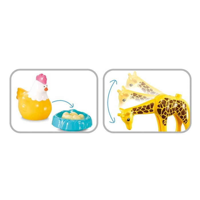 Конструктор &laquo;Зооферма&raquo;, 61 деталь