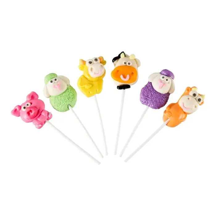 Карамель на палочке &laquo;Веселая ферма&raquo; микс 28 г