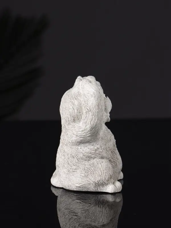 Набор статуэток "Три кота: ничего не вижу, не слышу, не говорю" 7 см, серый