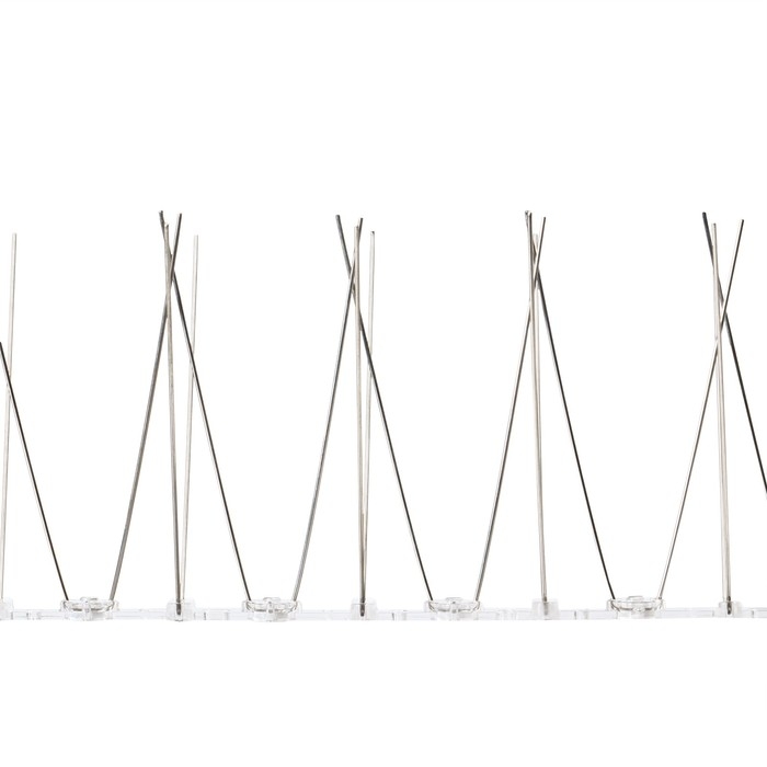 Отпугиватель для птиц, 50 &times; 12 см, шипы противоприсадные 40 шт., 2 ряда, Greengo