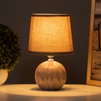 Лампа настольная &laquo;Пабло&raquo; 1&times;40 Вт Е14 коричневый 14&times;14&times;24 см