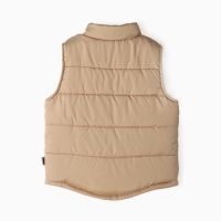 Жилет утепленный KAFTAN, размер 34 (122-128), бежевый Жилет утепленный KAFTAN, размер 34 (122-128), бежевый
