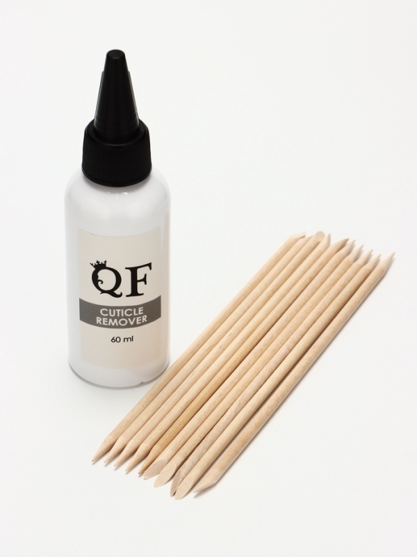 Набор для удаления кутикулы, ремувер, апельсиновые палочки