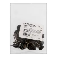 Гвозди ТУНДРА, декоративные, обивочные, фактурные, 11&times;16 мм, бронза, фасовка 50 шт.